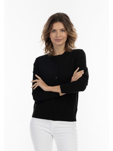 usha BLUE LABEL Damen Cardigan in Schwarz