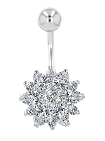 Adeliás Damen Piercing aus Edelstahl in silber