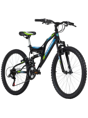 KS CYCLING Kinderfahrrad Zodiac 24 Zoll in Schwarz-Grün