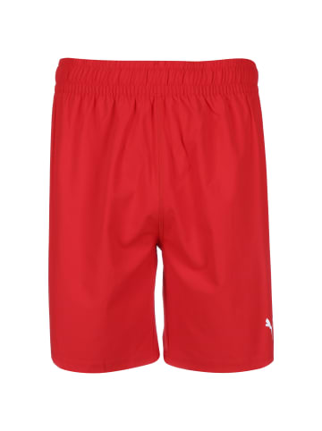 Puma Trainingsshorts teamFINAL in rot / weiß