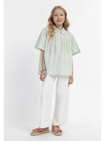 IZIA Mädchen (Kids) Kurzarm Bluse in Türkis