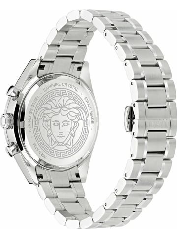 Versace Chronograph für Herren in silber