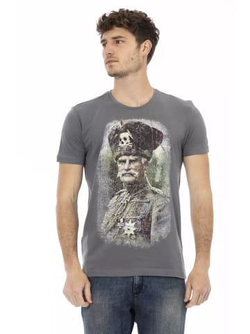Trussardi Action Grau Baumwolle Herren T-Shirt