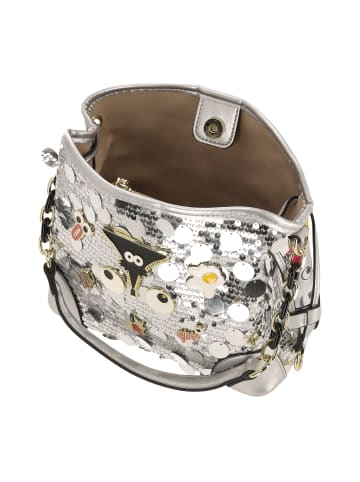 myMo Women 2-In-1 Tote Bag Set in Silver