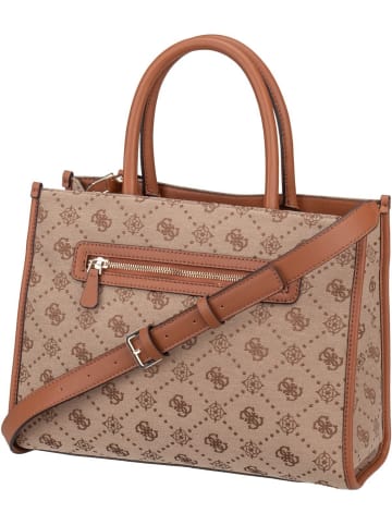 Guess Handtasche Neda 2 Comp TO Logo in Latte Logo