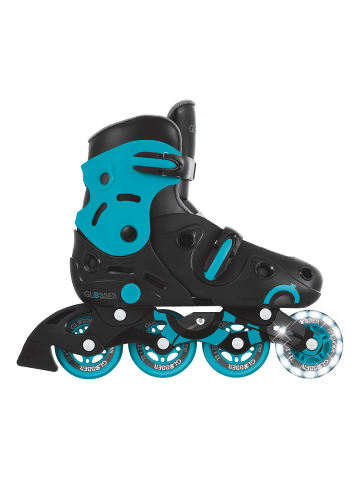 GLOBBER GO SKATES verstellbare Inlineskates in blau, Gr. 34-37