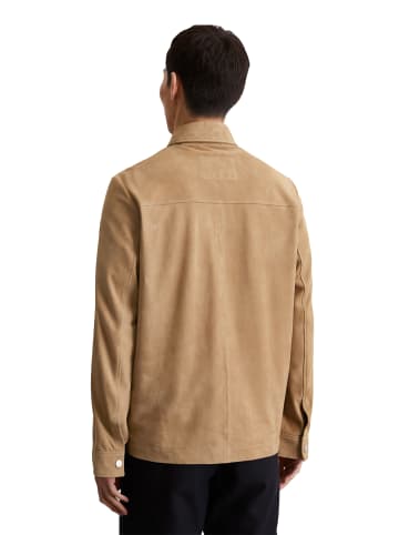 Marc O'Polo Lederjacke regular in Pure Cashmere