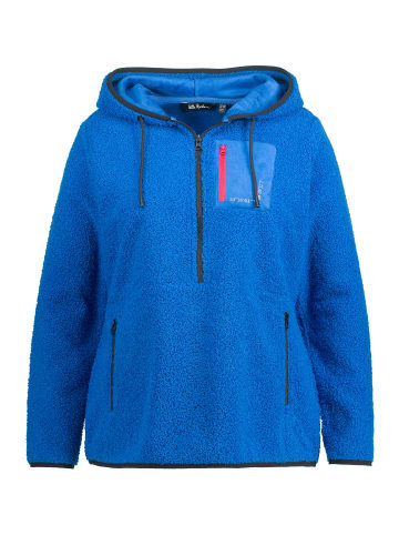 Ulla Popken Sweatjacke in royalblau