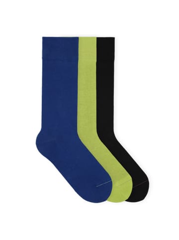 von Jungfeld Classic Socken-Set Signature Innenbund in Split
