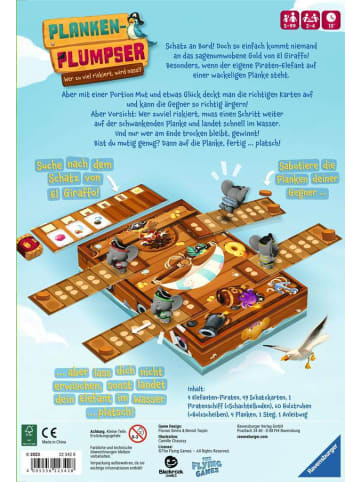 Ravensburger Ravensburger Brettspiel Planken-Plumpser in bunt