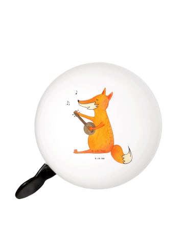 Mr. & Mrs. Panda Klingel Für Fahrrad Fuchs Gitarre ohne Spruch in Weiß
