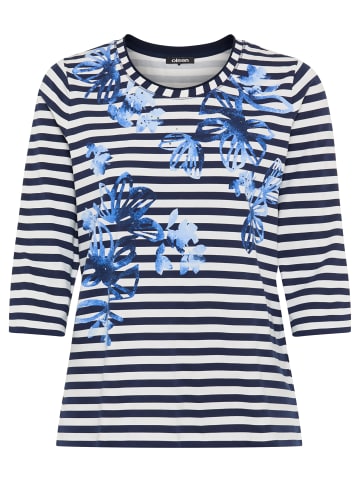 Olsen Shirt Hannah in marine weiß