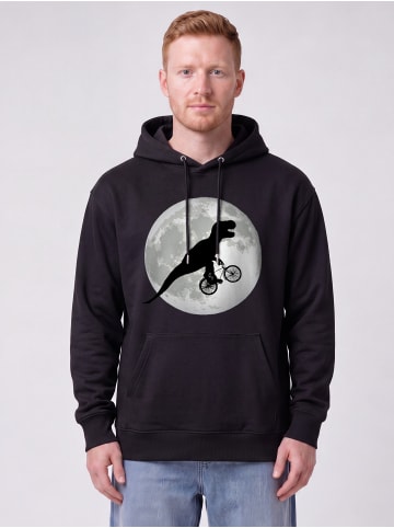 wat? Apparel Sweatshirt Flying TRex in Schwarz
