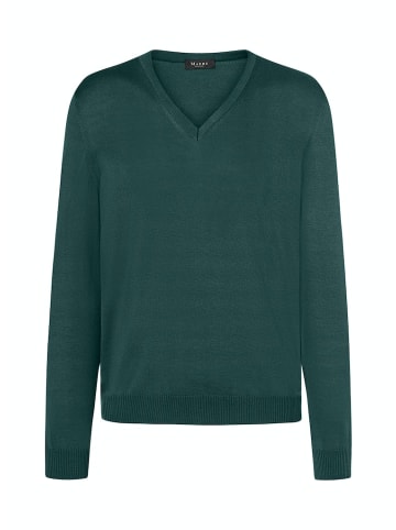 März Pullover V-Ausschnitt 1/1 Arm in Grün