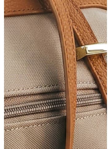 GianMarco Venturi Schultertasche in BEIGE