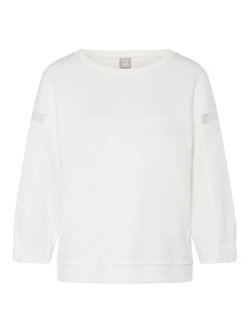 Rabe Sweatshirt in Weiß