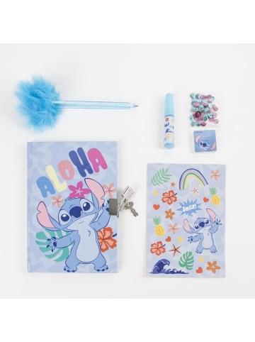 Lilo & Stitch Tagebuch-Set für Kinder Kreatives Schreibset mit Schloss