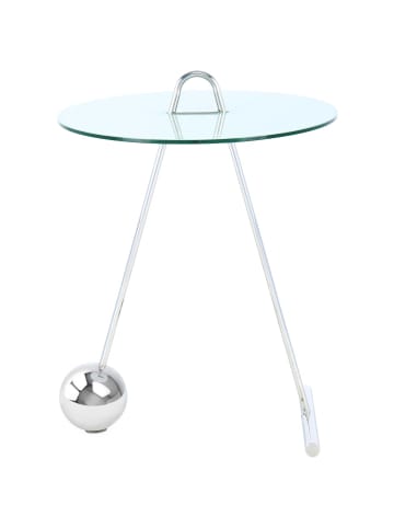 Kayoom Beistelltisch Pendulum 525 in silber - weiß