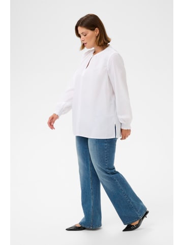 KAFFE curve Bluse langarm KCnoelle Regular fit in Optical White