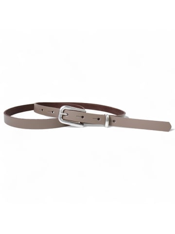 FRONHOFER Ledergürtel in Taupe