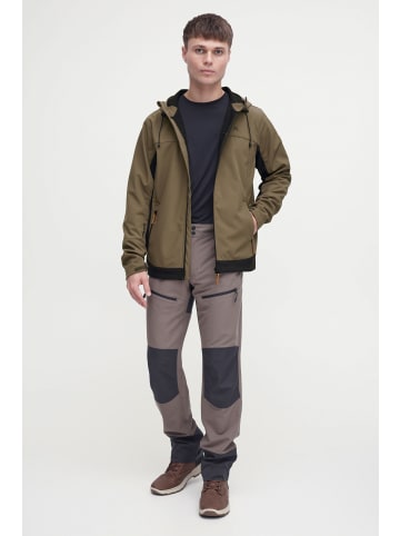 North Bend Softshelljacke NBRyder M 201142MMM funktionale Softshelljacke für Herren in Grün