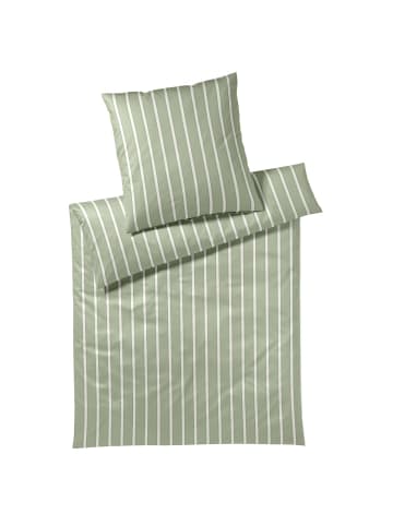 Elegante Bettwäsche Refrain in salbei