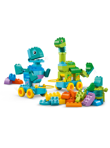 duplo Dinos auf Rädern 3-in-1-Set in Mehrfarbig ab 3 Jahre
