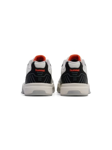 Hummel Schnürsenkel Sneaker All Court Innenbereich Erwachsene in WHITE/BLACK/RED