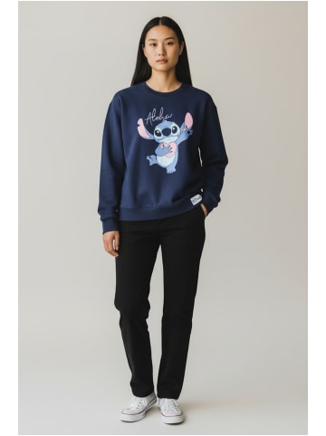 Cerda Sweatshirt Disney Lilo & Stitch Aloha in Dunkelblau