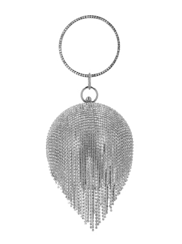 faina Women Handbag in Silver