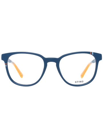 Unisex Optische Fassungen Trapez Blau