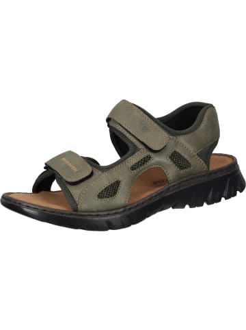 rieker Komfort-Sandalen in olive/moos/pesto