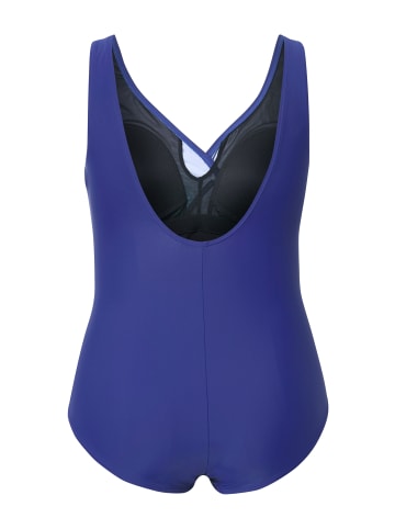 Ulla Popken Badeanzug in indigo