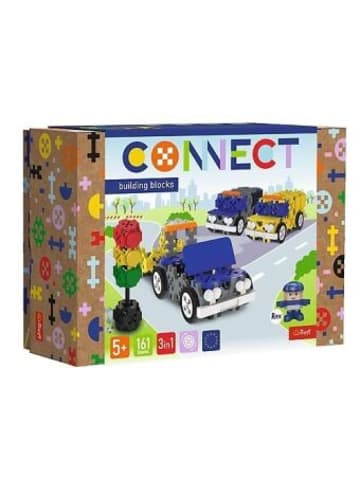 Trefl Spielzeug - CONNECT M - Rettungswagen / Polizeiauto 161 Teile + Anleitung