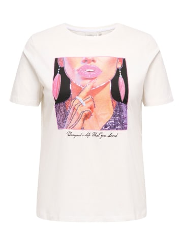 ONLY Carmakoma T-shirt in Cloud Dancer