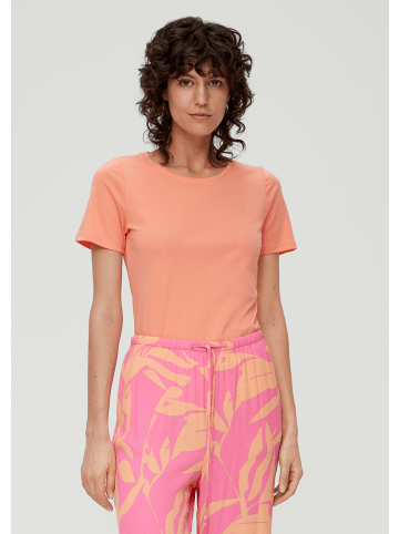 s.Oliver T-Shirt kurzarm in Orange