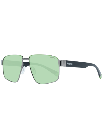 Polaroid Unisex Sonnenbrillen Rechteck Silber