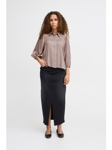 ICHI Langarm - Hemd IHCOLORADA Loose fit in Fungi