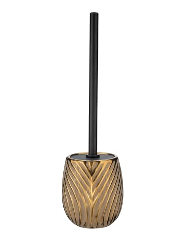 Wenko WC-Bürste aus Keramik IRDO in Golden, Ø 10 x (H) 39 cm