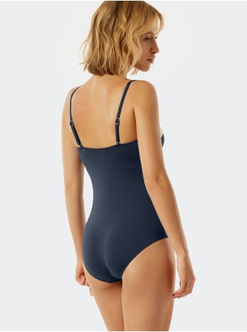 Schiesser Badeanzug Aqua Californian Dream in Admiral