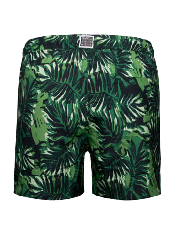 Björn Borg Badeshorts Print in gruen