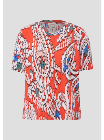 s.Oliver T-Shirt in 25A1_dunkelorange
