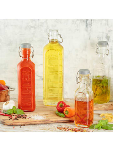 Kilner KILNER | Einkochflasche, CLIP SQUARE, klar, 300 ml