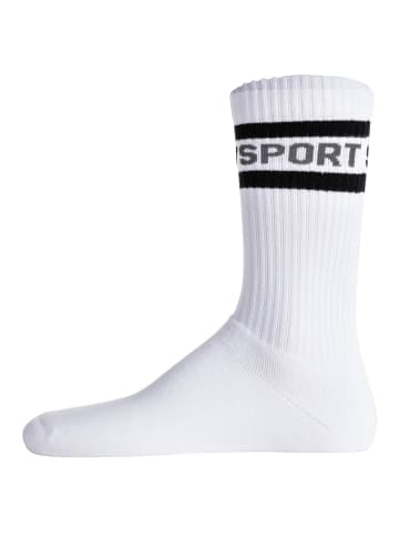 Superdry Socken 3er Pack in Schwarz/Grau/Weiß