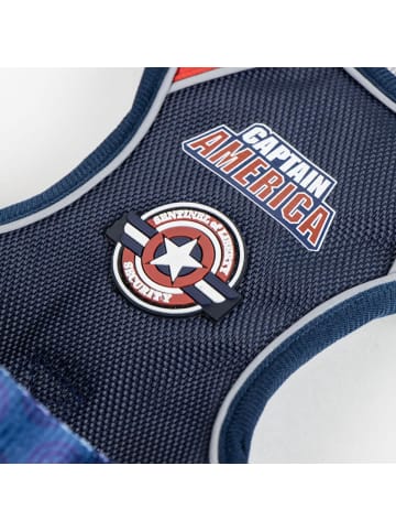 Marvel Marvel Premium Hundegeschirr M/L verstellbares Hunde Geschirr in Blau