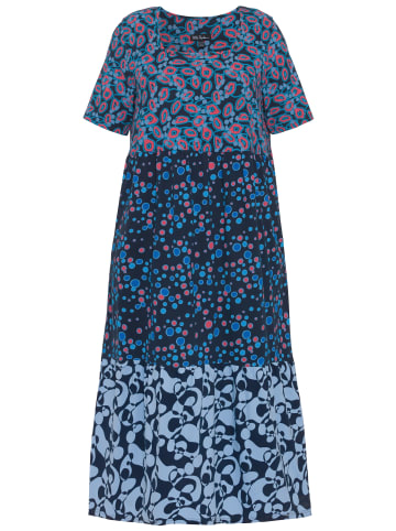 Ulla Popken Jerseykleid in marine