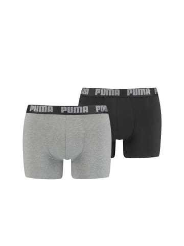 Puma Boxershort 2er Pack in Grau