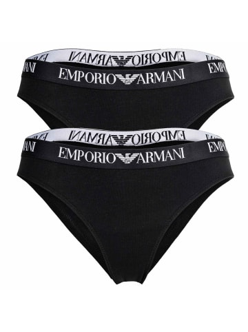 Emporio Armani Slip 2er Pack in Schwarz
