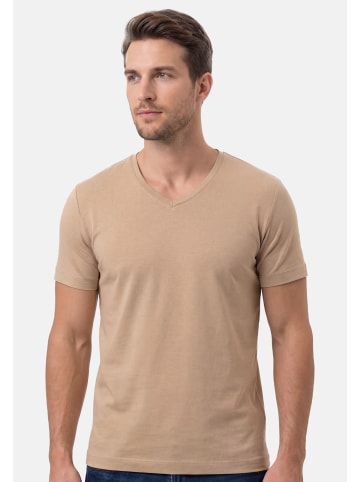 Ragman Unterhemd / Shirt Kurzarm Basic in Light skin