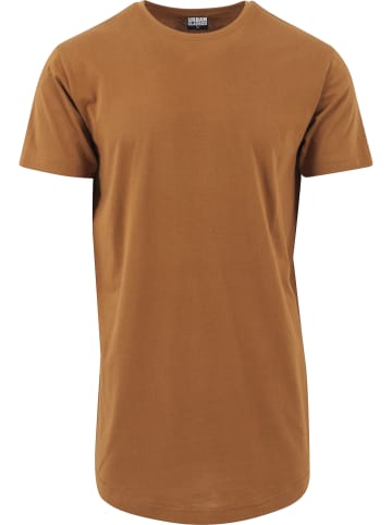 Urban Classics Urban Classics Herren Shaped Long Tee in toffee